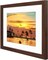 Picture Frame with Mat for 8.5 x 11, 8 1/2x11 Gallery Photo Frame - Wall Mounting, High Definition Glass, Display Picture Certificates Documents (Brown, 1 Pack)